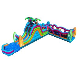 67 Ft Electric Island Obstacle Run (modular)